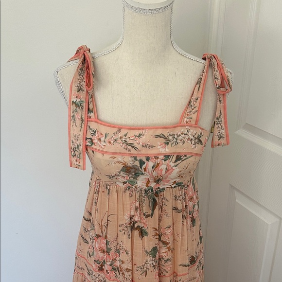 Zimmerman Floral Pink Maxi Dress - Picture 2 of 8